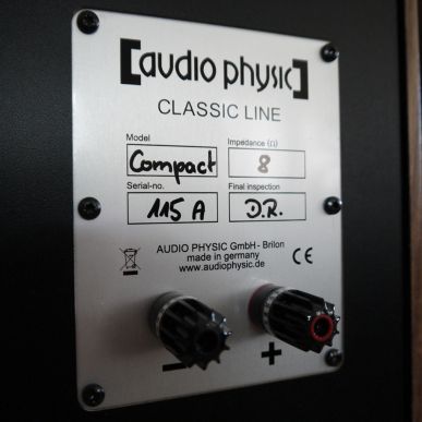 Полочная акустика AUDIO PHYSIC CLASSIC COMPACT Natural Oak